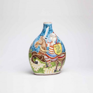 Italian ceramic Bottle de simone pottery DS BT610A Italian ceramic Bottle de simone pottery DS BT610A